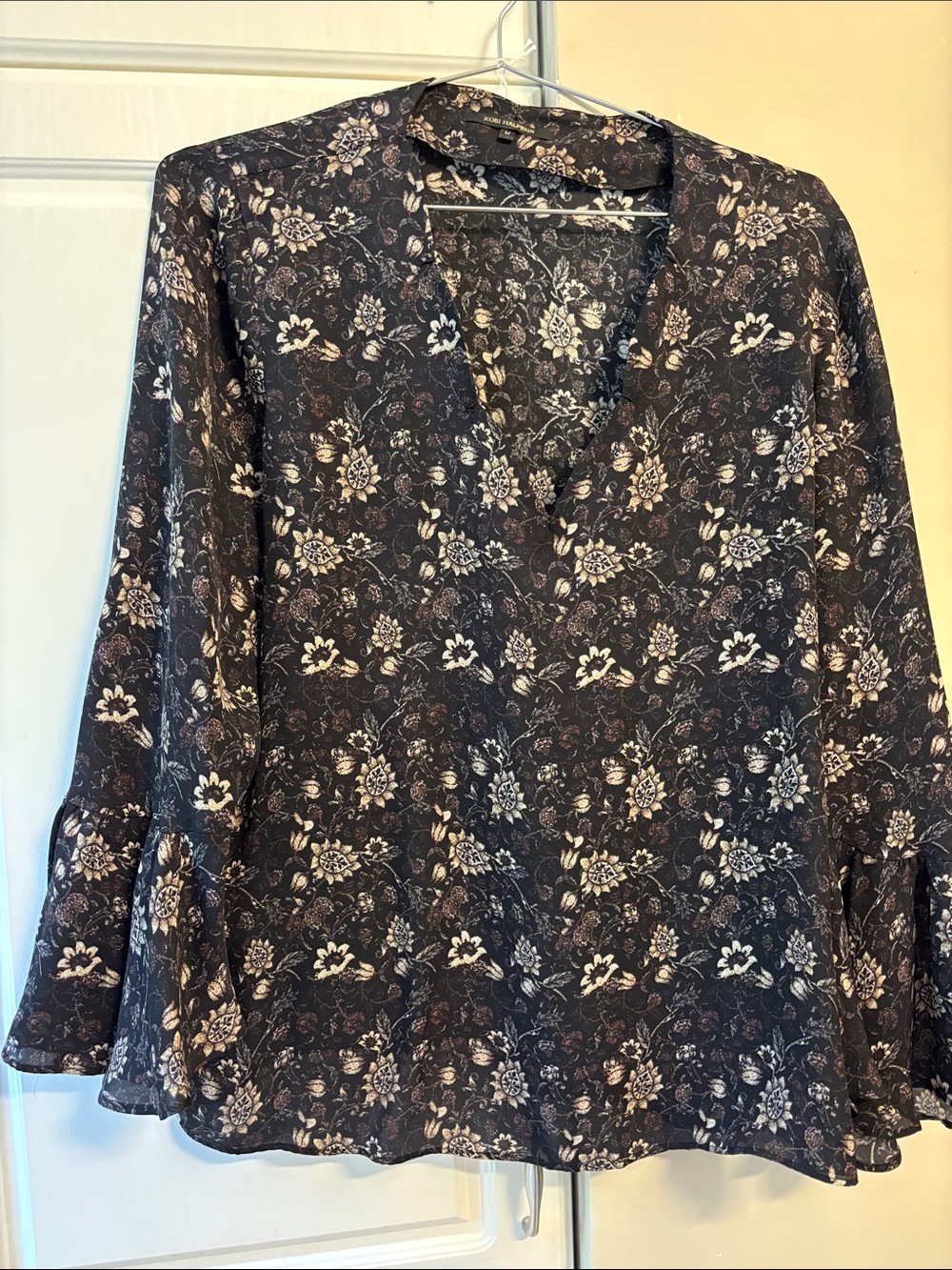 Kobi Halperin silk blouse M